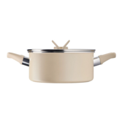 TEFAL 20CM BLOSSOM STEWPOT WITH LID - BEIGE | G1674424